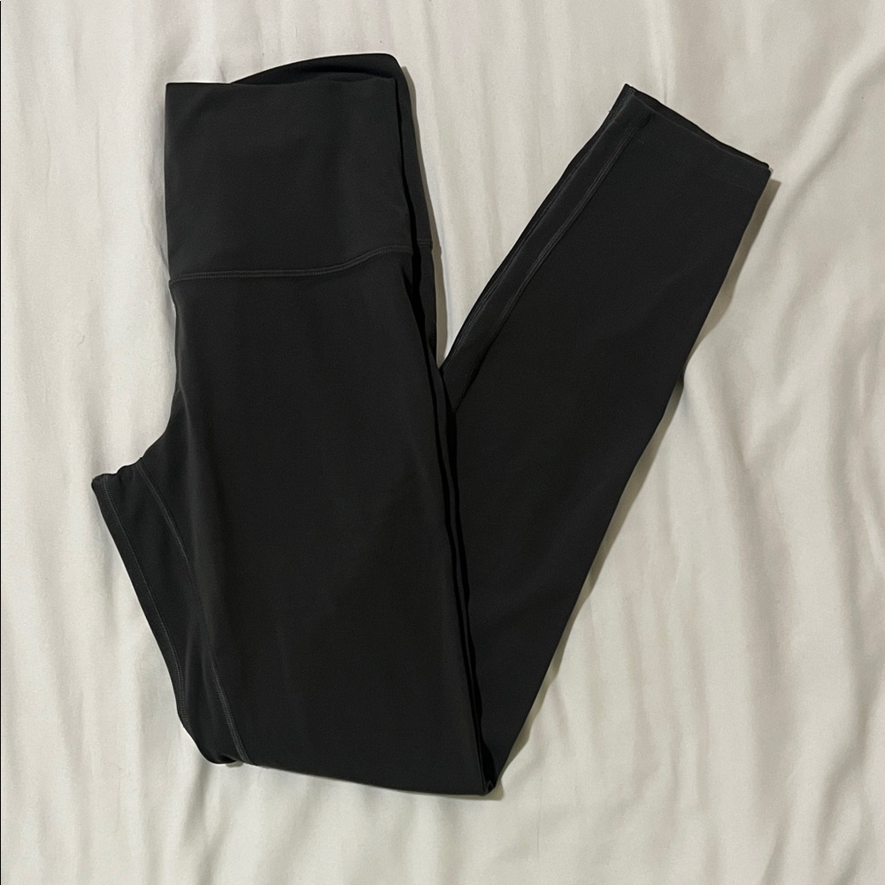 Gray lululemon leggings 28”